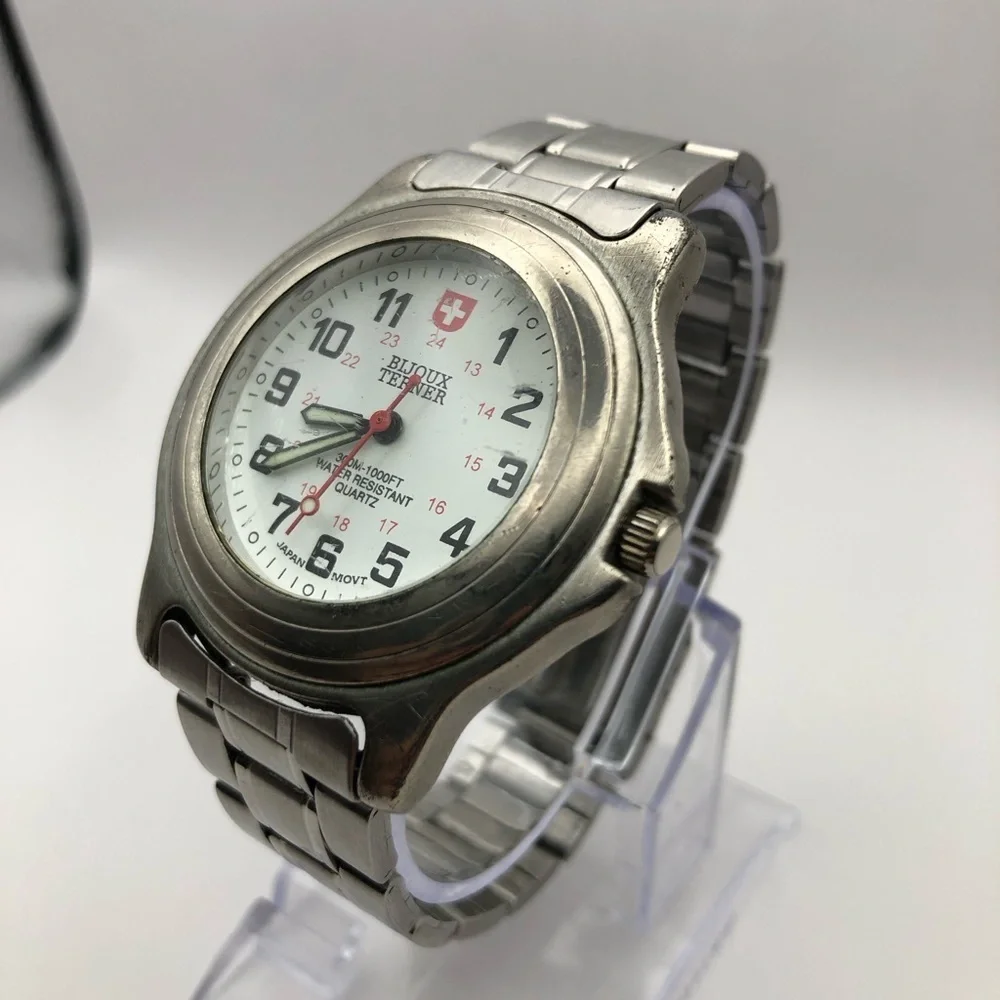 Vintage Bijoux Terner Men’s Watch 300M-1000FT Water Resistant (New Battery)